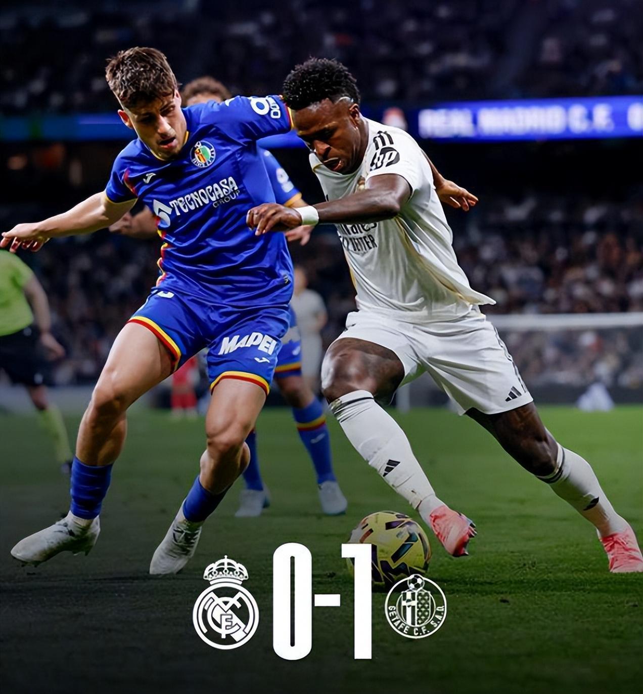 开云-西甲皇马0比1赫塔费,两连败恐导致失冠,姆巴佩重要性很明显